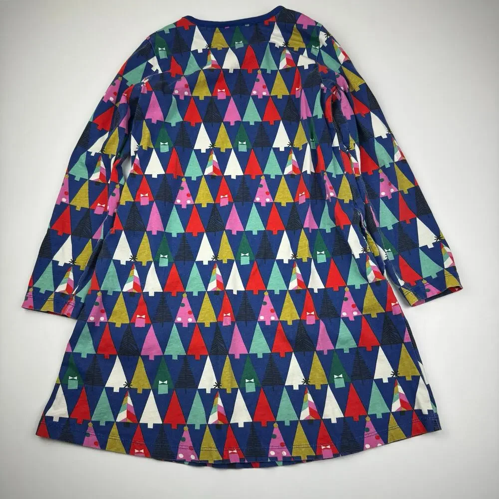 Hanna Andersson A-Line Christmas Tree Dress